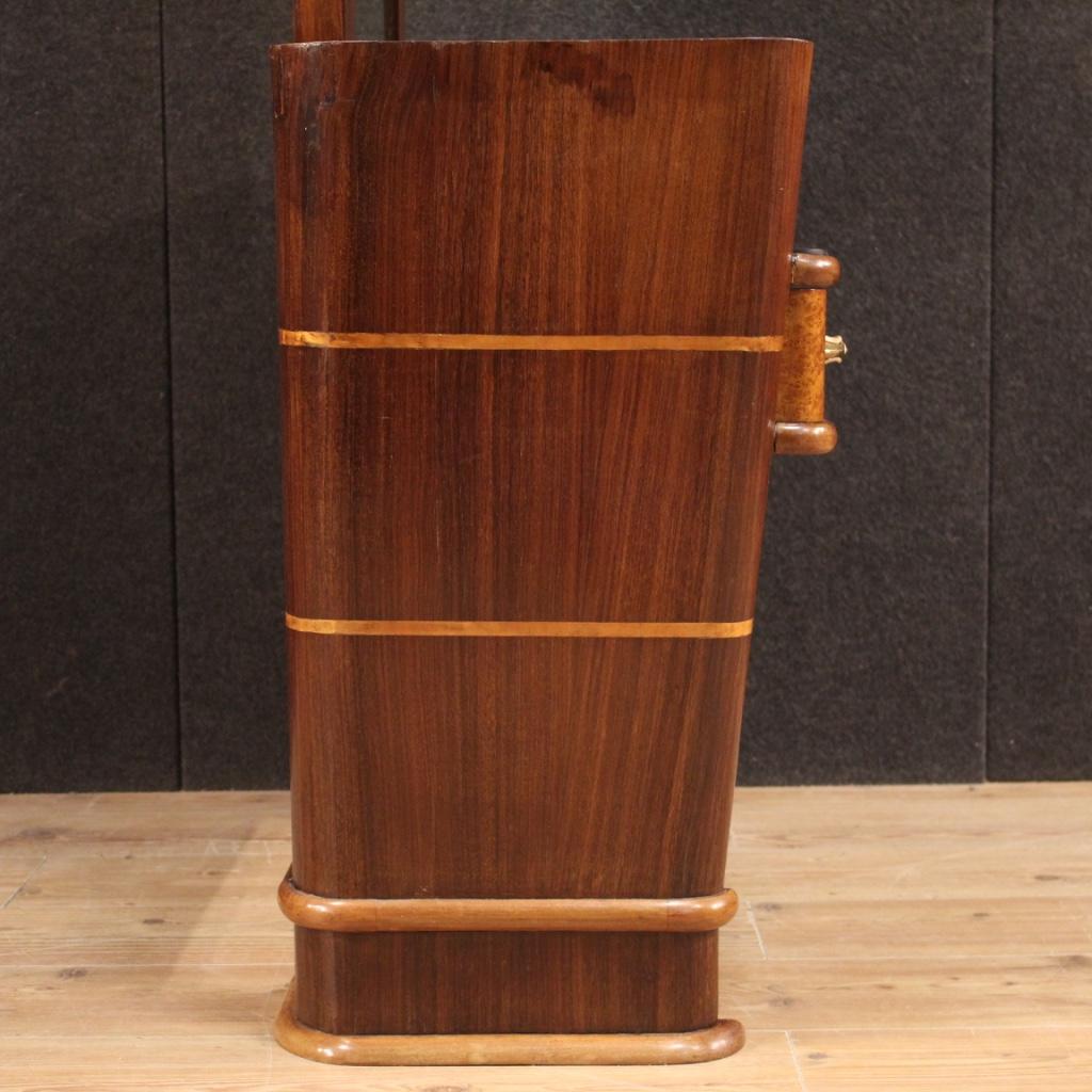20th Century Wood Italian Design Cheval Mirror, 1970 For Sale 5