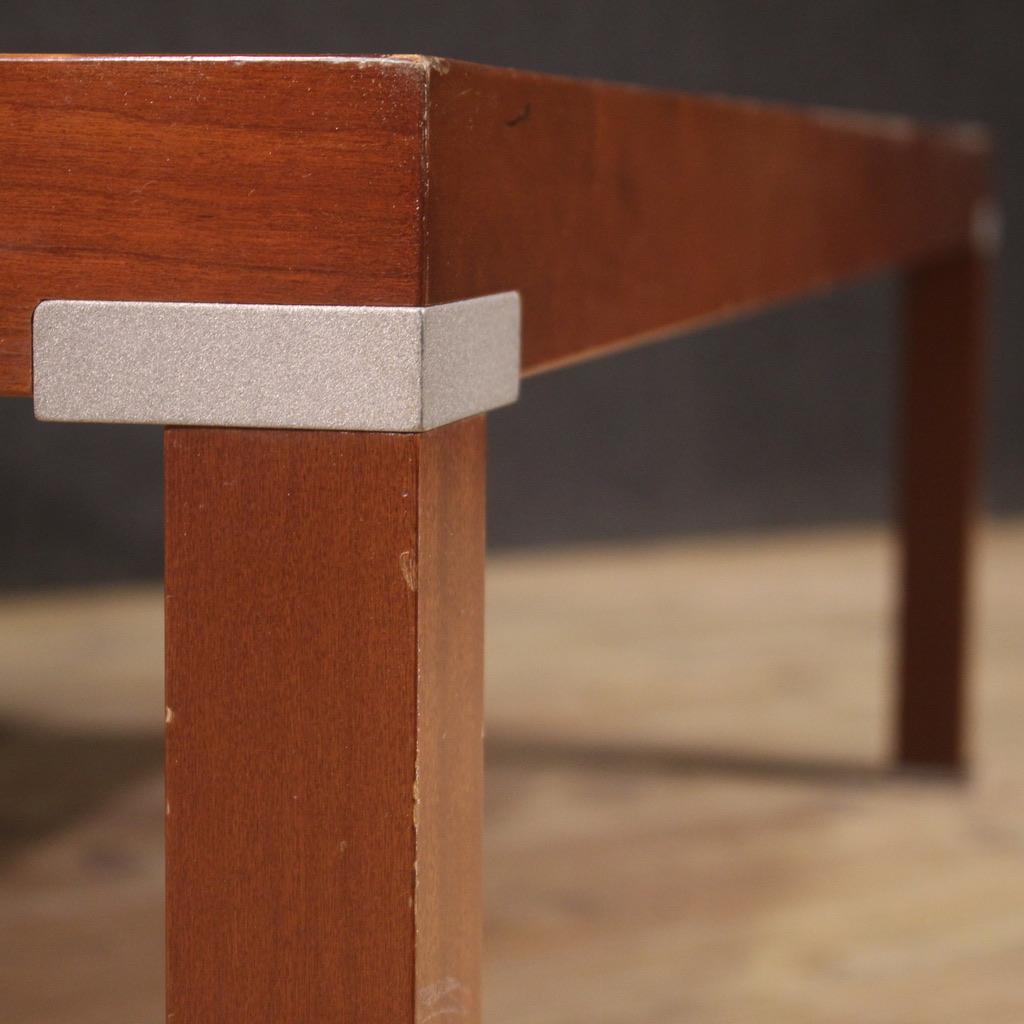 20th Century Wood Italian Design Living Room Table, 1980 en vente 5