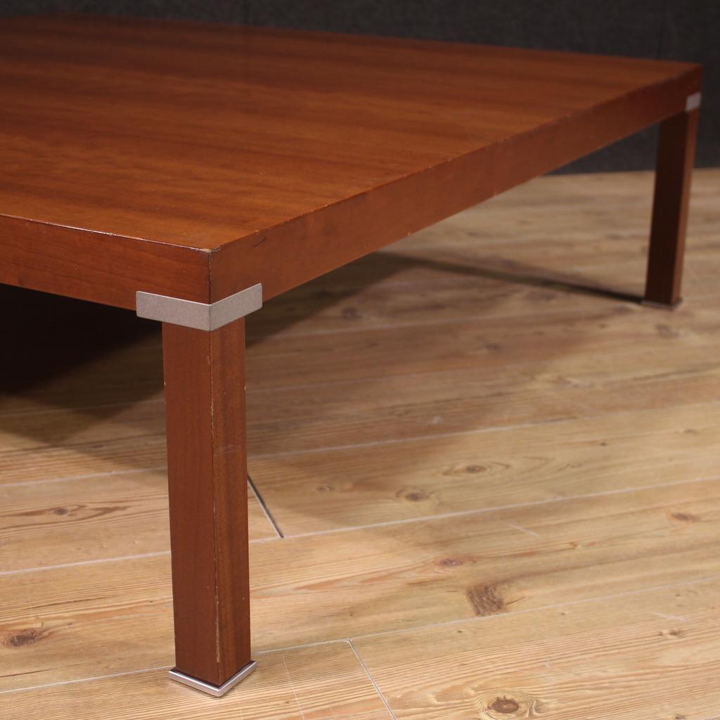 20th Century Wood Italian Design Living Room Table, 1980 en vente 3