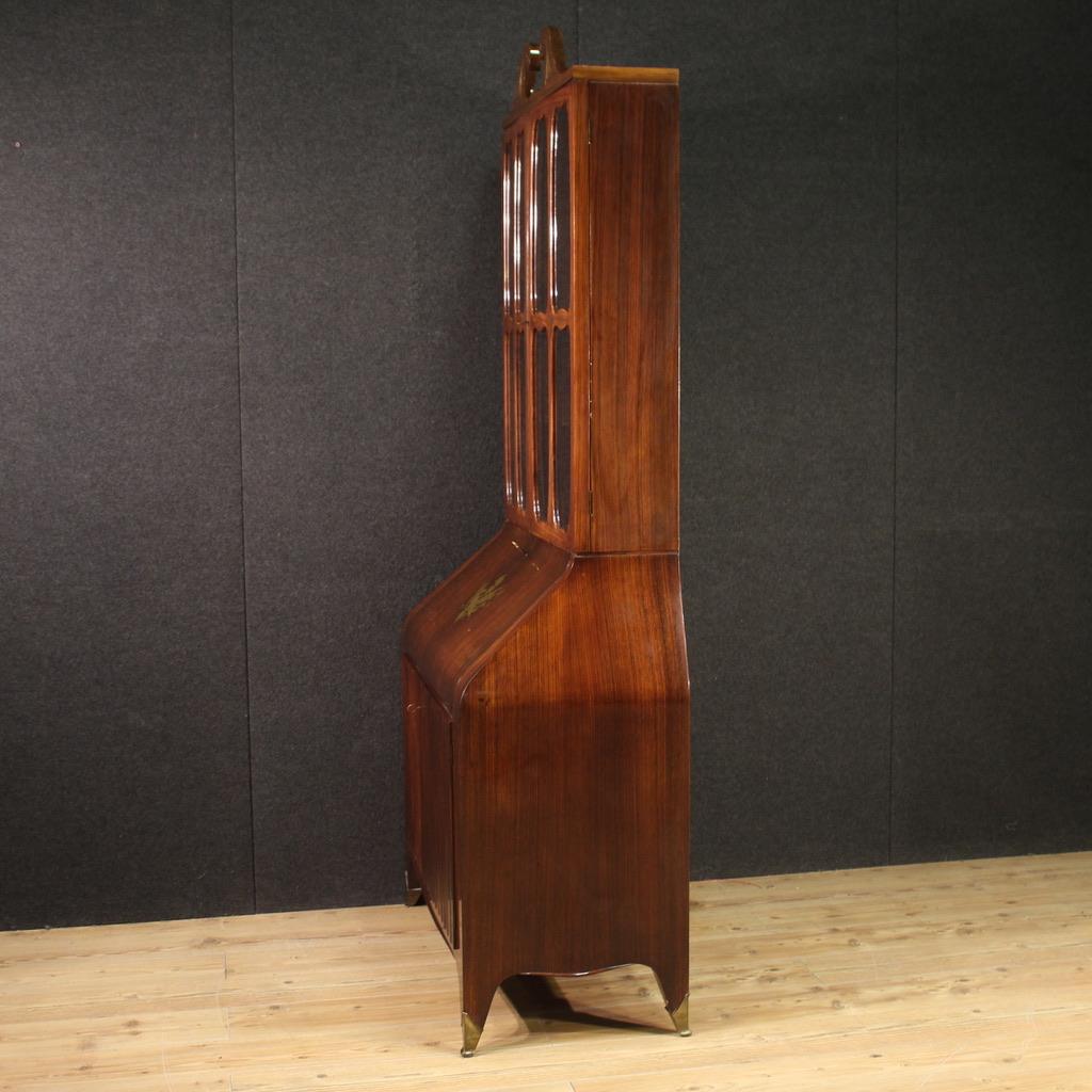 bureau en bois du 20e siècle Design italien Paolo Buffa Trumeau, 1960 en vente 5