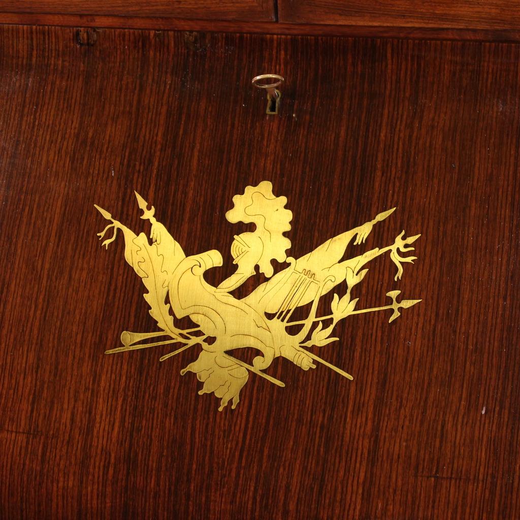 bureau en bois du 20e siècle Design italien Paolo Buffa Trumeau, 1960 Bon état - En vente à Vicoforte, Piedmont