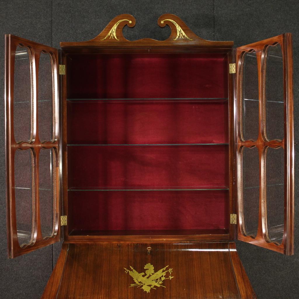Bois bureau en bois du 20e siècle Design italien Paolo Buffa Trumeau, 1960 en vente