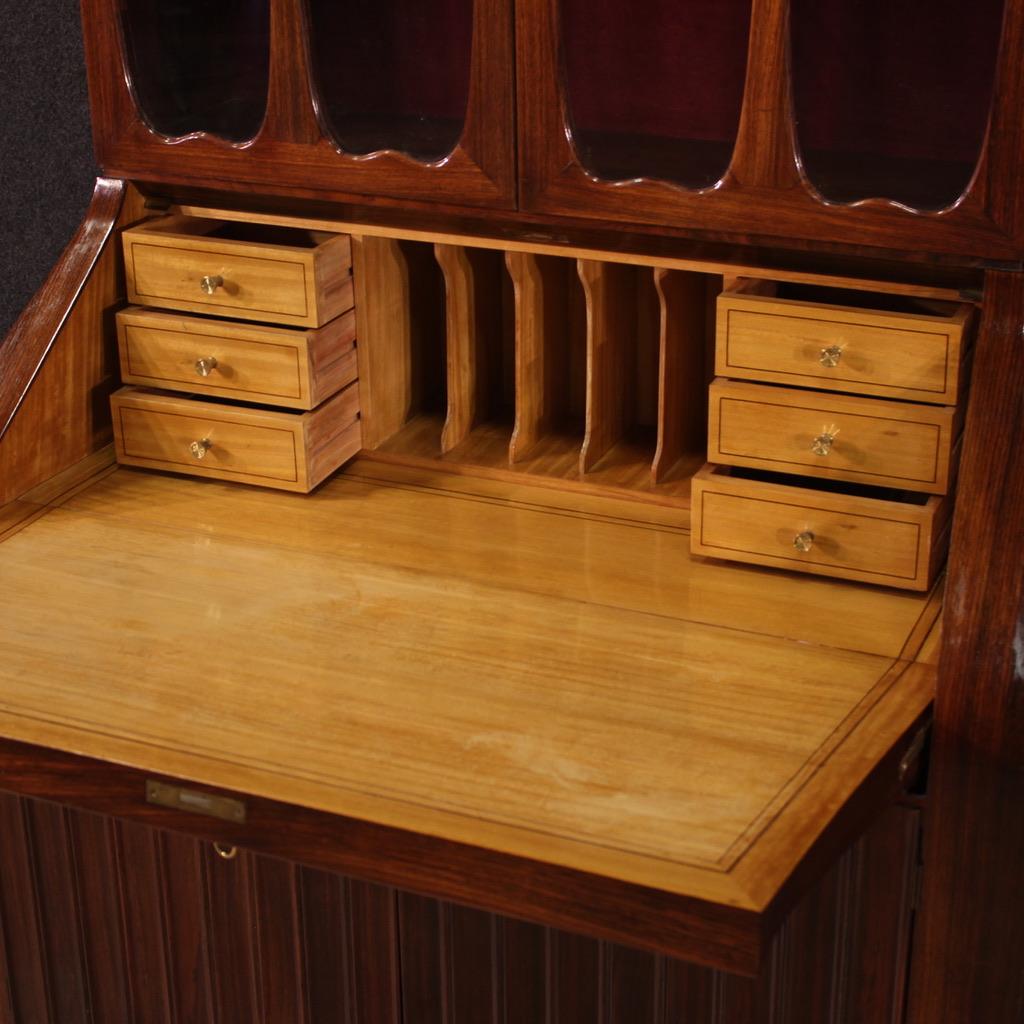 bureau en bois du 20e siècle Design italien Paolo Buffa Trumeau, 1960 en vente 2