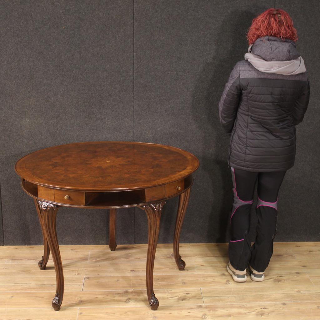 20th Century Wood Italian Game Table, 1950 In condizioni buone in vendita a Vicoforte, Piedmont