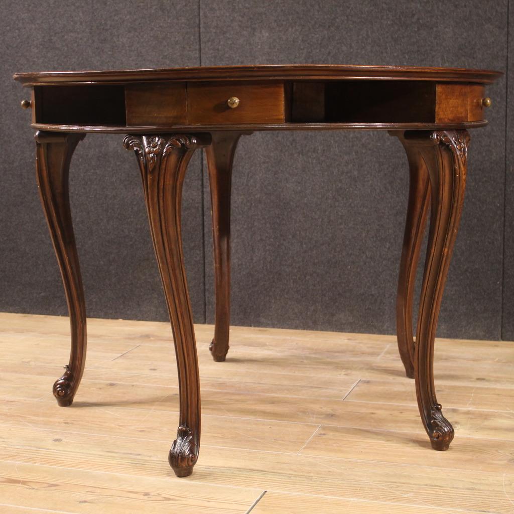 20th Century Wood Italian Game Table, 1950 in vendita 2