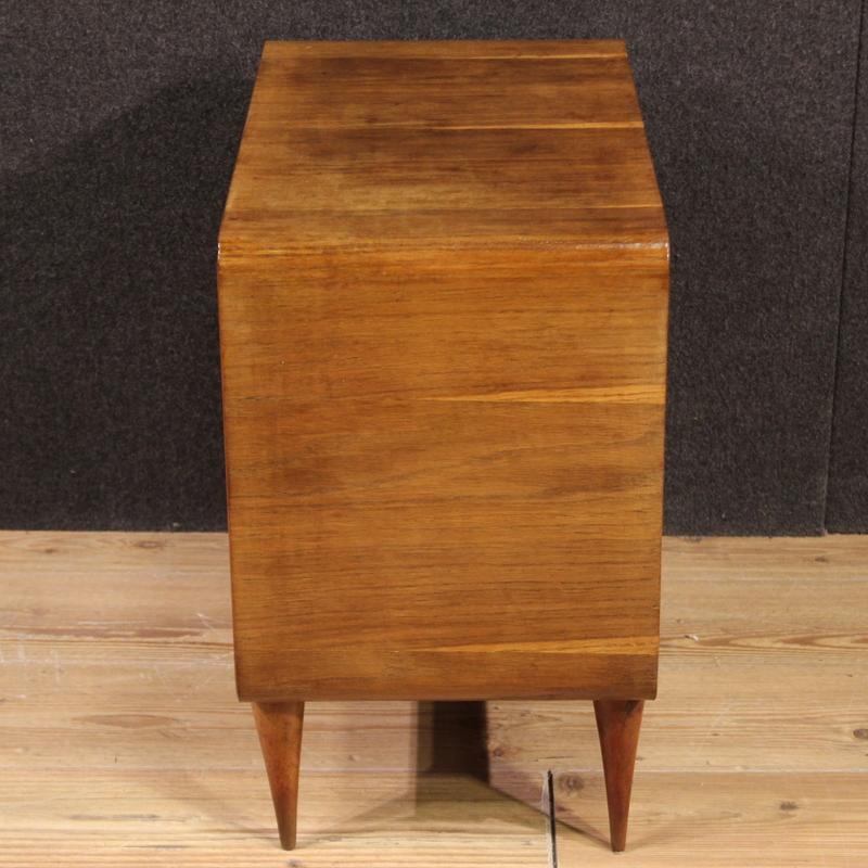 20th Century Wood Italian Gio Ponti Style Night Stand, 1950 in vendita 1