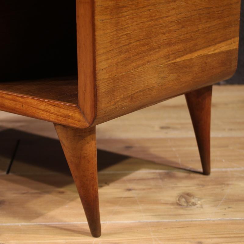 20th Century Wood Italian Gio Ponti Style Night Stand, 1950 in vendita 4