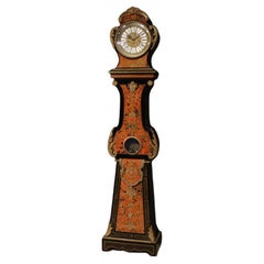 20th Century Wood Italian Louis XV Boulle Pendulum Clock, 1970