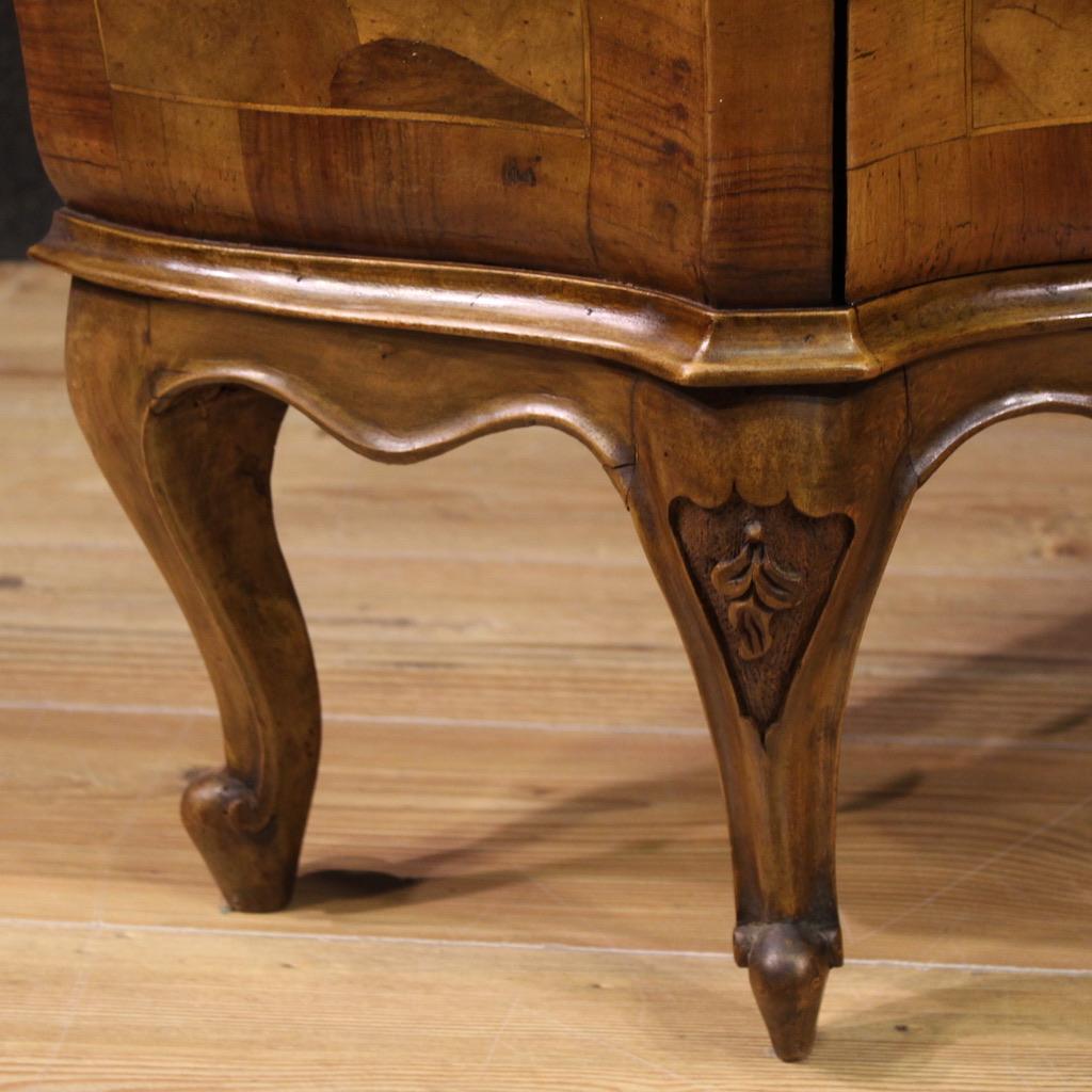 20th Century Wood Italian Small Commode, 1970 For Sale 7