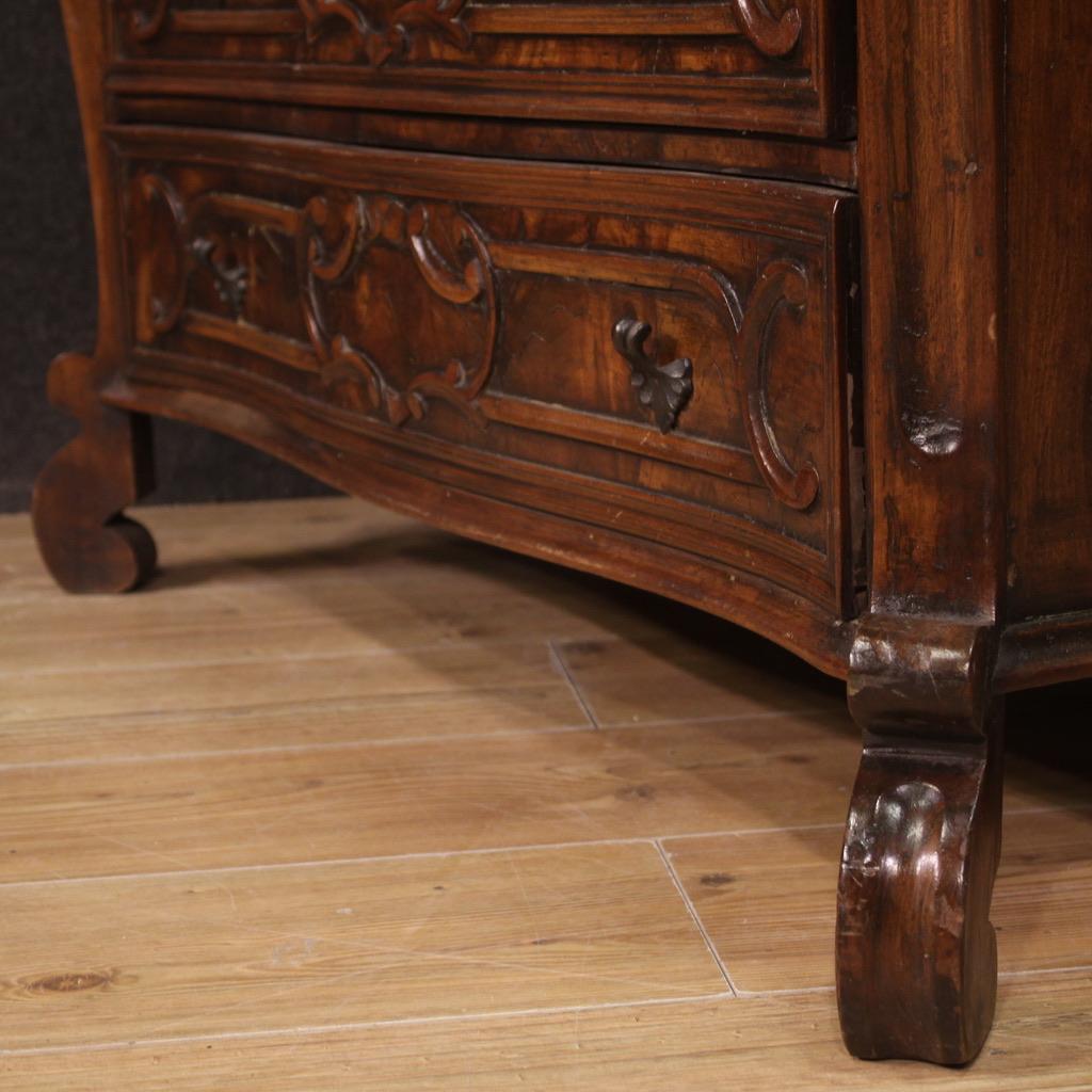 italienischer Trumeau-Schreibtischsekretär aus Holz des 20. Jahrhunderts, 1960 im Angebot 1