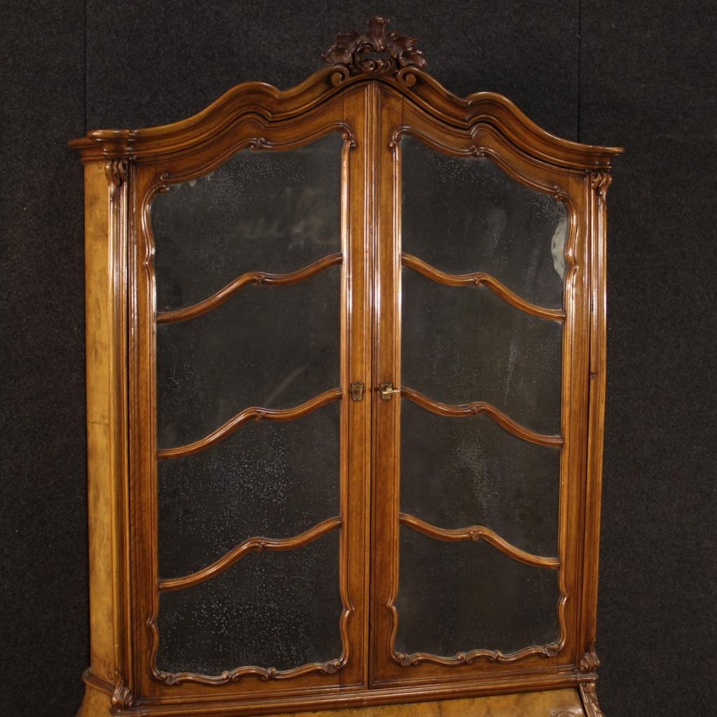 escritorio Lombard de madera del siglo XX Trumeau, 1960 Italian en venta