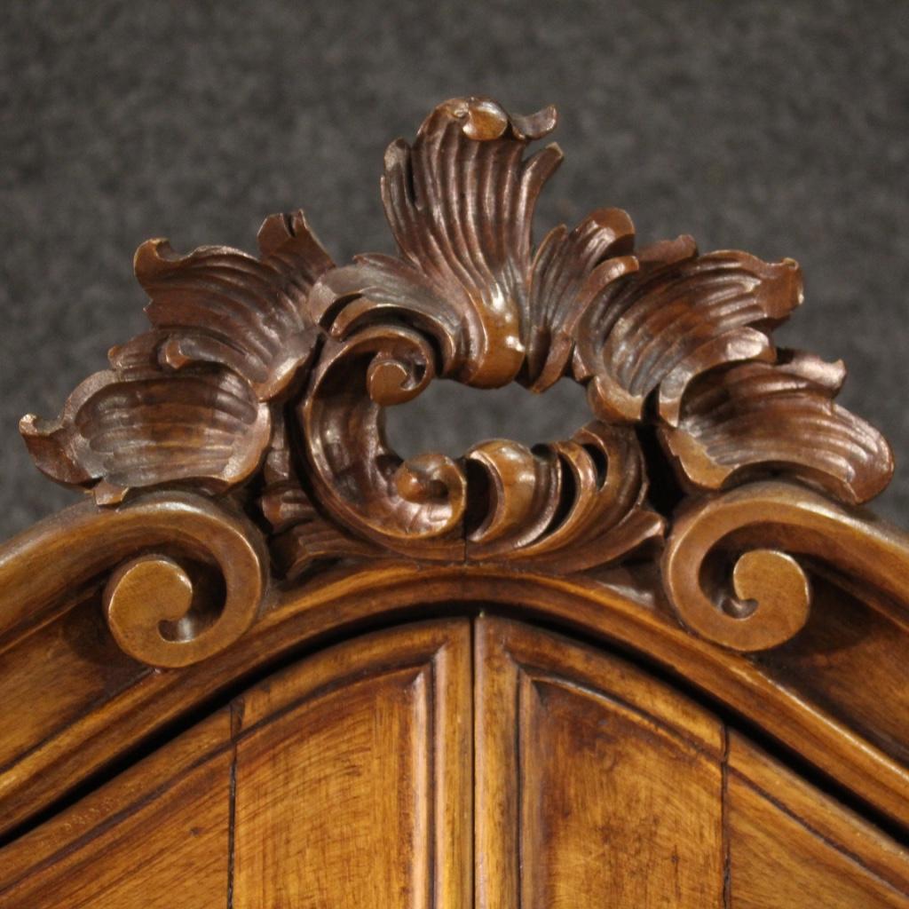 escritorio Lombard de madera del siglo XX Trumeau, 1960 en Bueno estado para la venta en Vicoforte, Piedmont