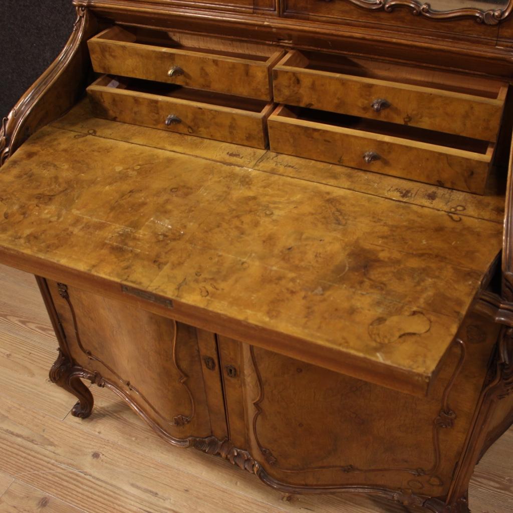 escritorio Lombard de madera del siglo XX Trumeau, 1960 en venta 2