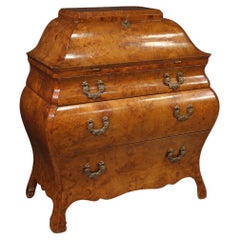 20. Jahrhundert Holz Lombard Louis XV Stil Bureau Schreibtisch, 1970