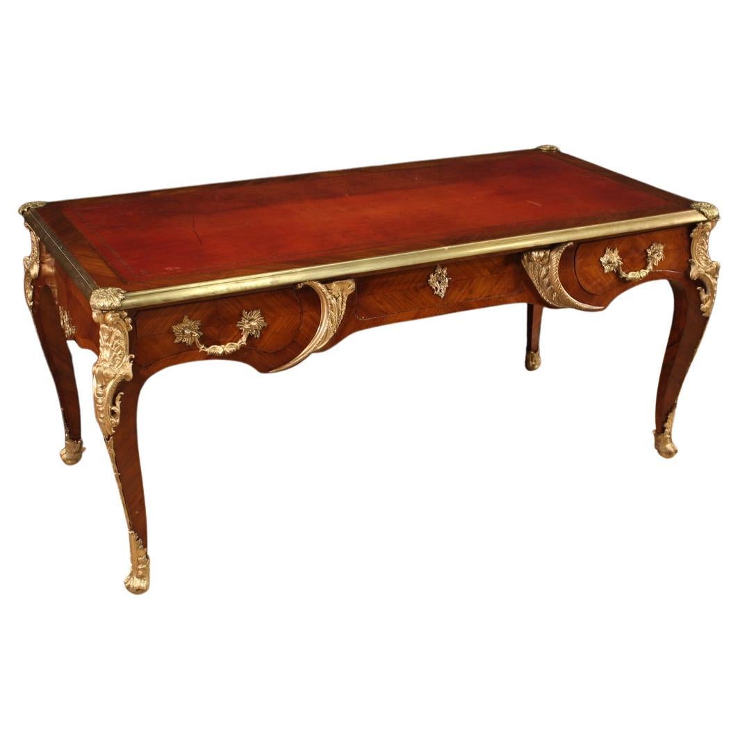 20th Century Wood Louis XV Style French Writing Desk, 1920