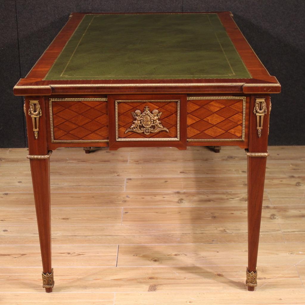 20th Century Wood Louis XVI Style French Writing Desk, 1950 In condizioni buone in vendita a Vicoforte, Piedmont