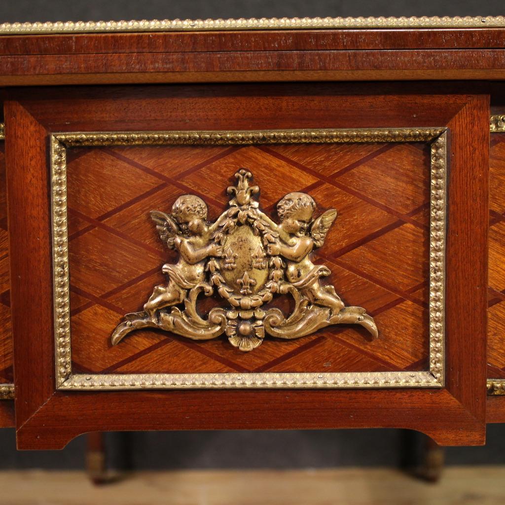 Mid-20th Century 20th Century Wood Louis XVI Style French Writing Desk, 1950 in vendita