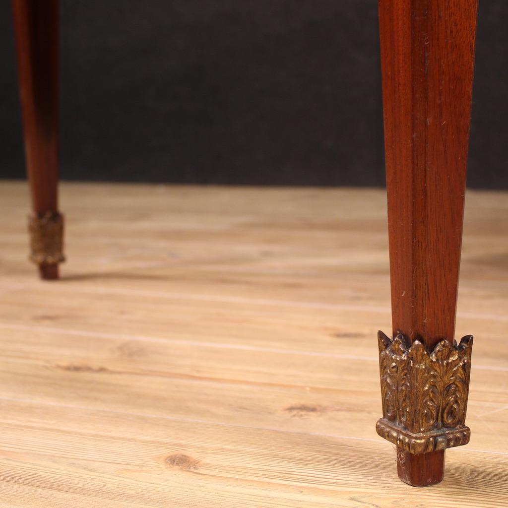 20th Century Wood Louis XVI Style French Writing Desk, 1950 in vendita 3