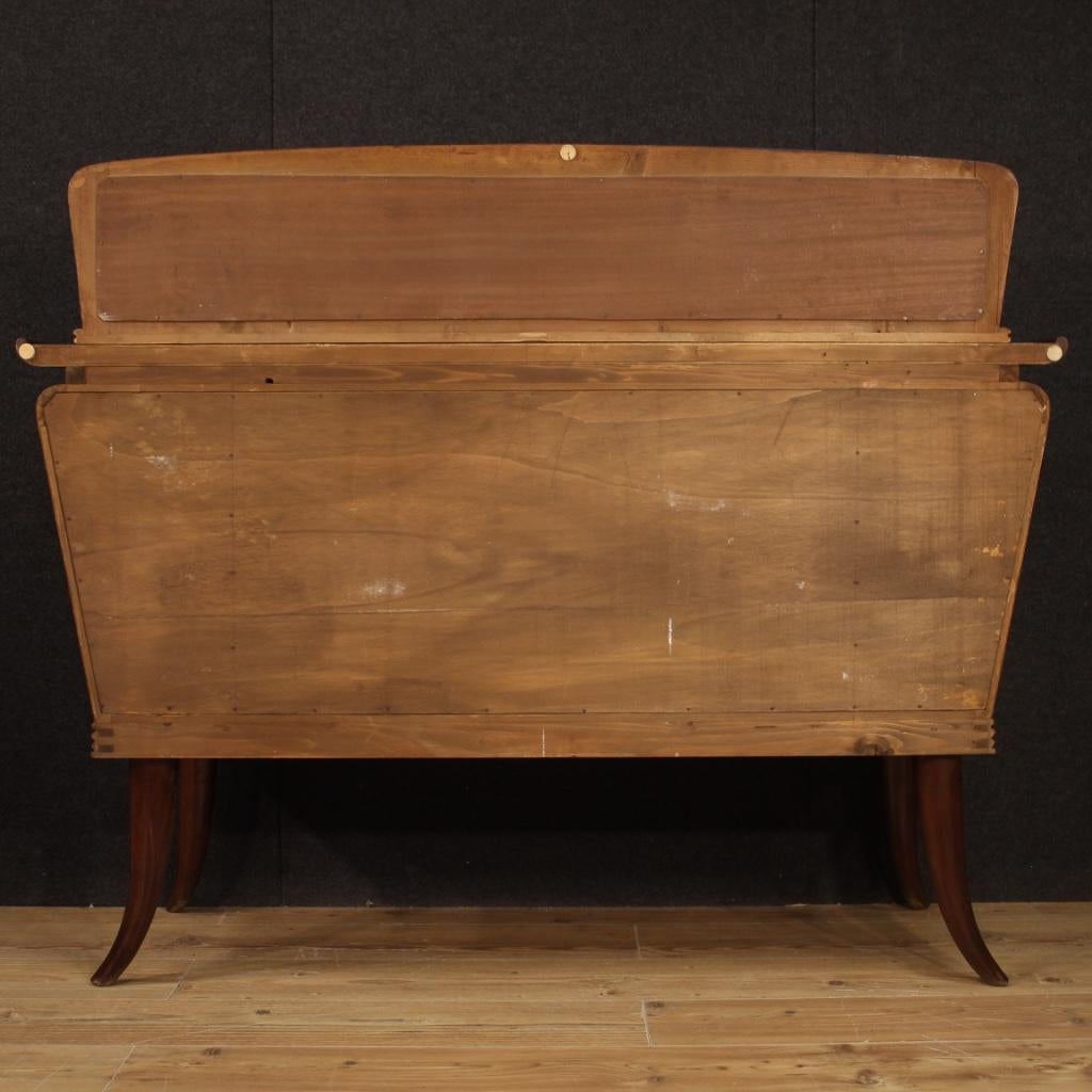 20th Century Wood Modern Design Italian Sideboard, 1950s For Sale 4