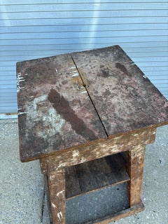 20th Century Wood Sculpting Stand