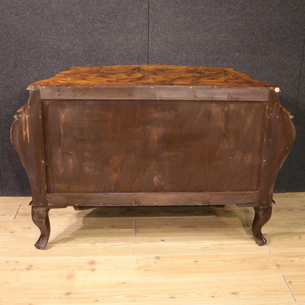 Legno 20th Century Wood Venetian Commode, 1950 in vendita