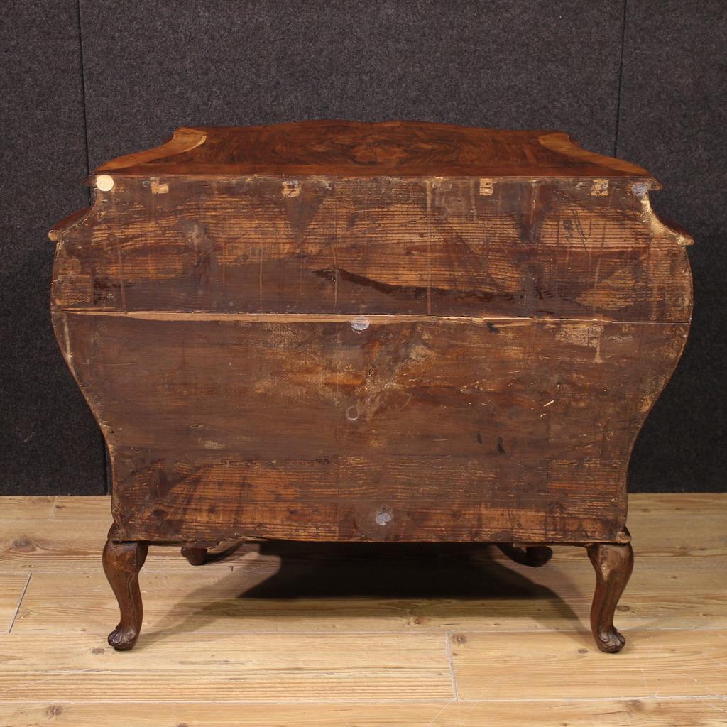 Mid-20th Century 20th Century Wood Venetian Commode 2 Drawers, 1950 in vendita
