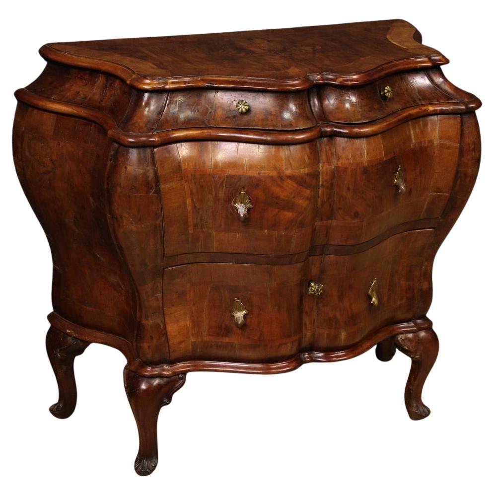 20th Century Wood Venetian Commode 2 Drawers, 1950 in vendita