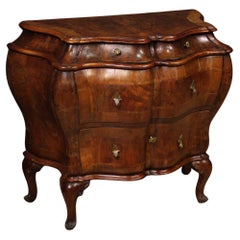 20th Century Wood Venetian Commode 2 Drawers, 1950