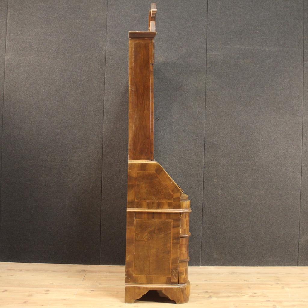 Escritorio veneciano de doble cuerpo Trumeau de madera del siglo XX, 1960 en venta 6