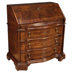 20th Century Wood Venetian Small Bureau Desk, 1950s