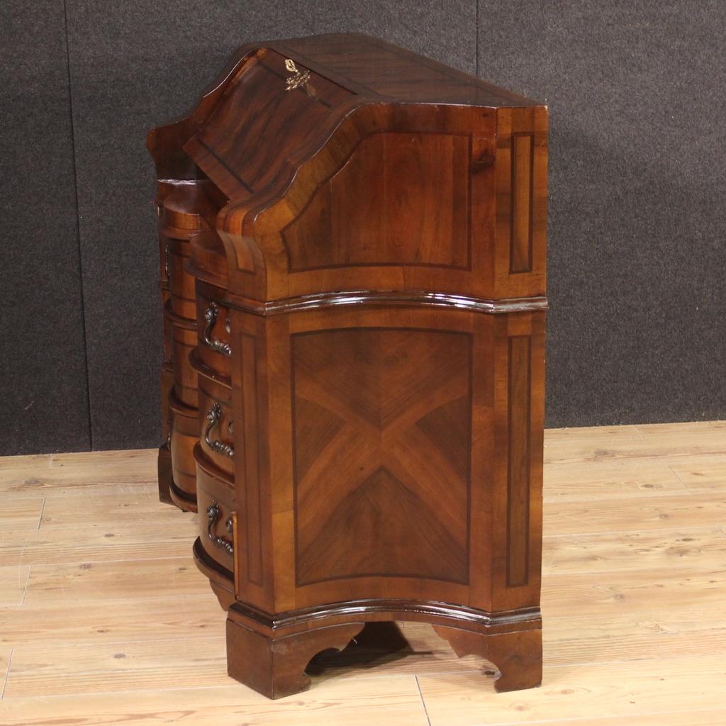 20th Century Wood Venetian Style Bureau Desk, 1960 in vendita 4