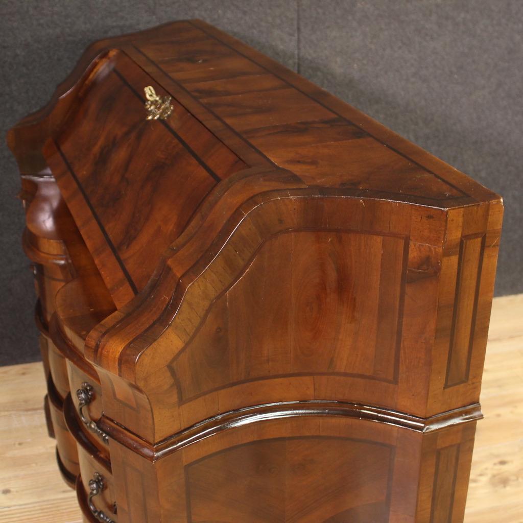 20th Century Wood Venetian Style Bureau Desk, 1960 in vendita 5