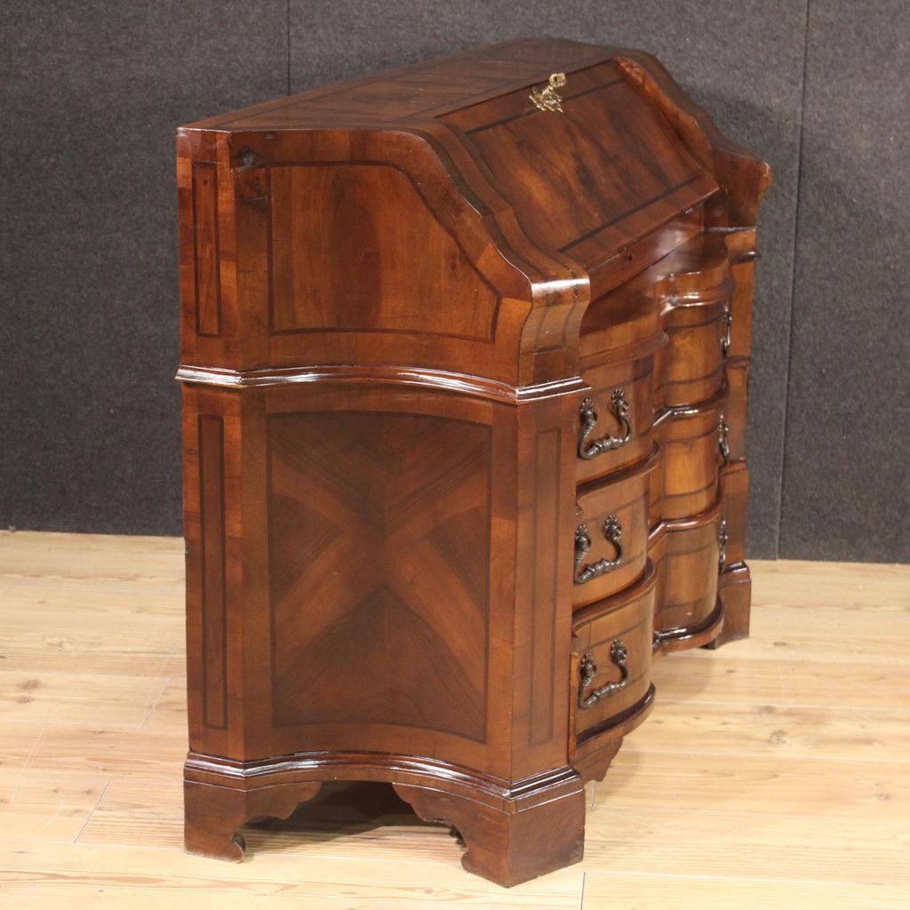 20th Century Wood Venetian Style Bureau Desk, 1960 in vendita 6