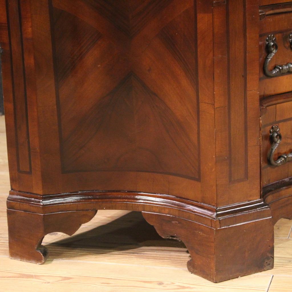 Mid-20th Century 20th Century Wood Venetian Style Bureau Desk, 1960 in vendita