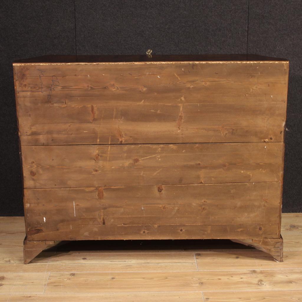 Legno 20th Century Wood Venetian Style Bureau Desk, 1960 in vendita