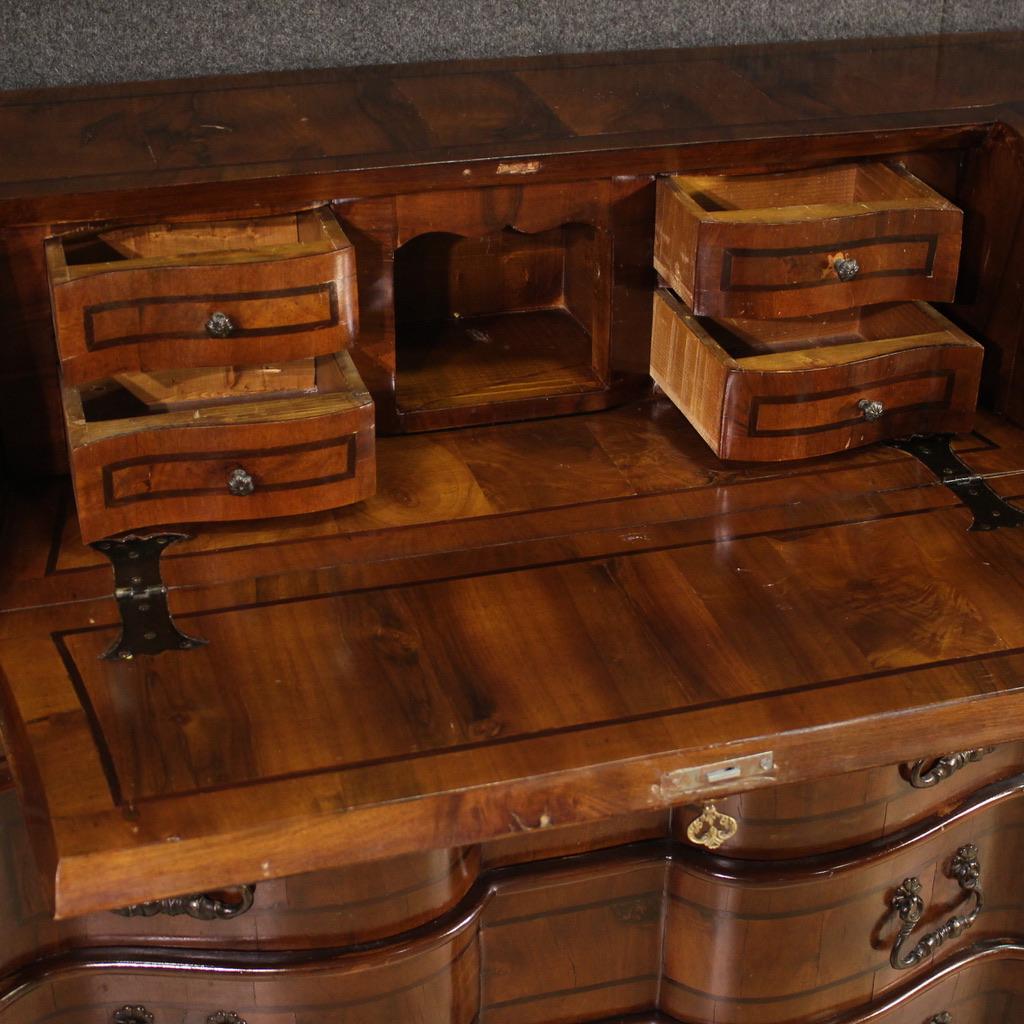 20th Century Wood Venetian Style Bureau Desk, 1960 in vendita 1