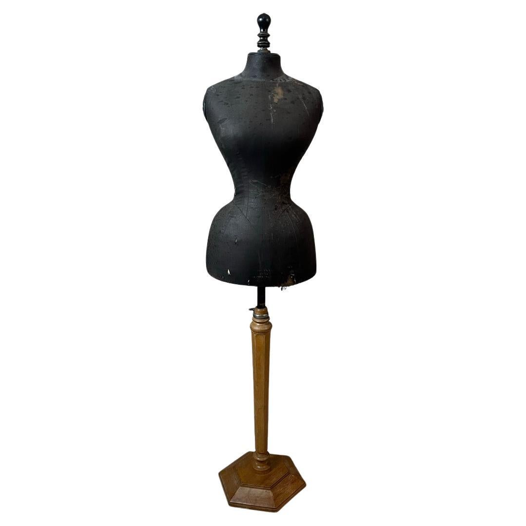 20th century Wooden and Fabric Stockman Dress Form, 1900s