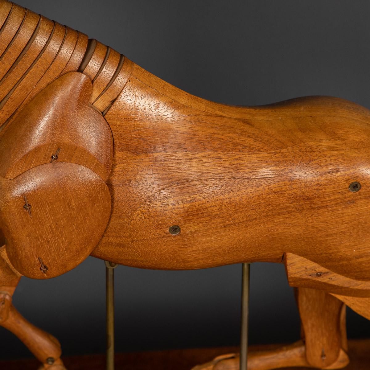 20th Century Wooden Artist's Lay Figure of a Horse, c.1970 1