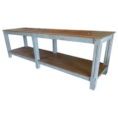 20th Century Wooden Counter