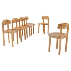 20th Century Wooden Dining Chairs by Rainer Daumiller, Set of Six