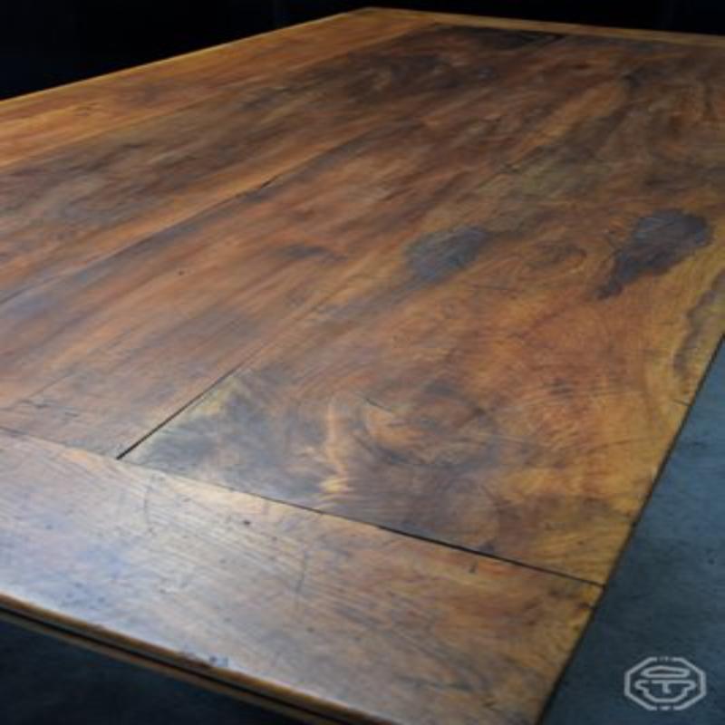 20th Century Wooden Passementier Table with Drawer, France, Lyon, 1880s For Sale 5