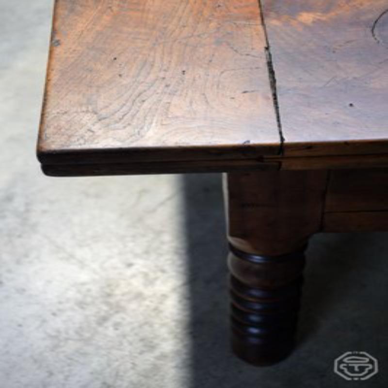 20th Century Wooden Passementier Table with Drawer, France, Lyon, 1880s For Sale 6