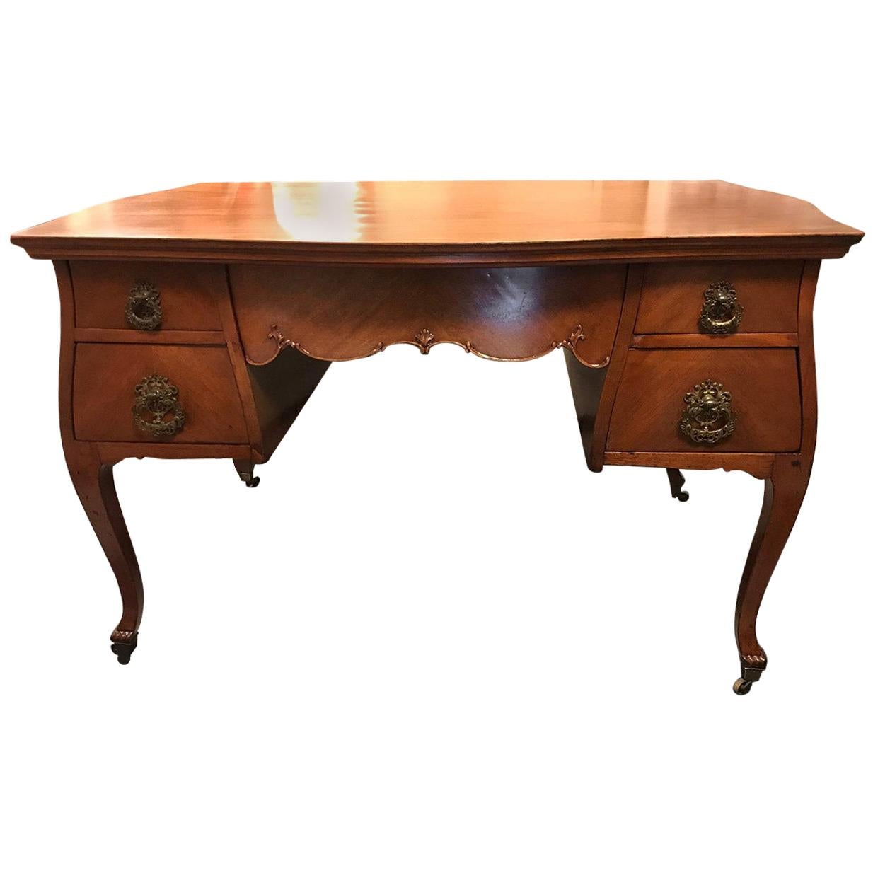 20th Century Wooden Writing Desk For Sale