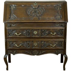 Antique 20th Century Writing Desk in the Neo-Rococo Forms