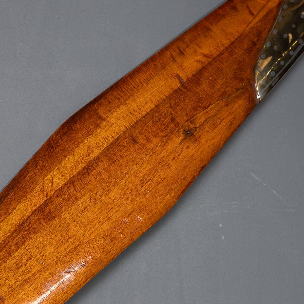 20th Century Wwi Fairey Hamble Baby Mahogany FourBlade Propeller, c.1917 at 1stDibs