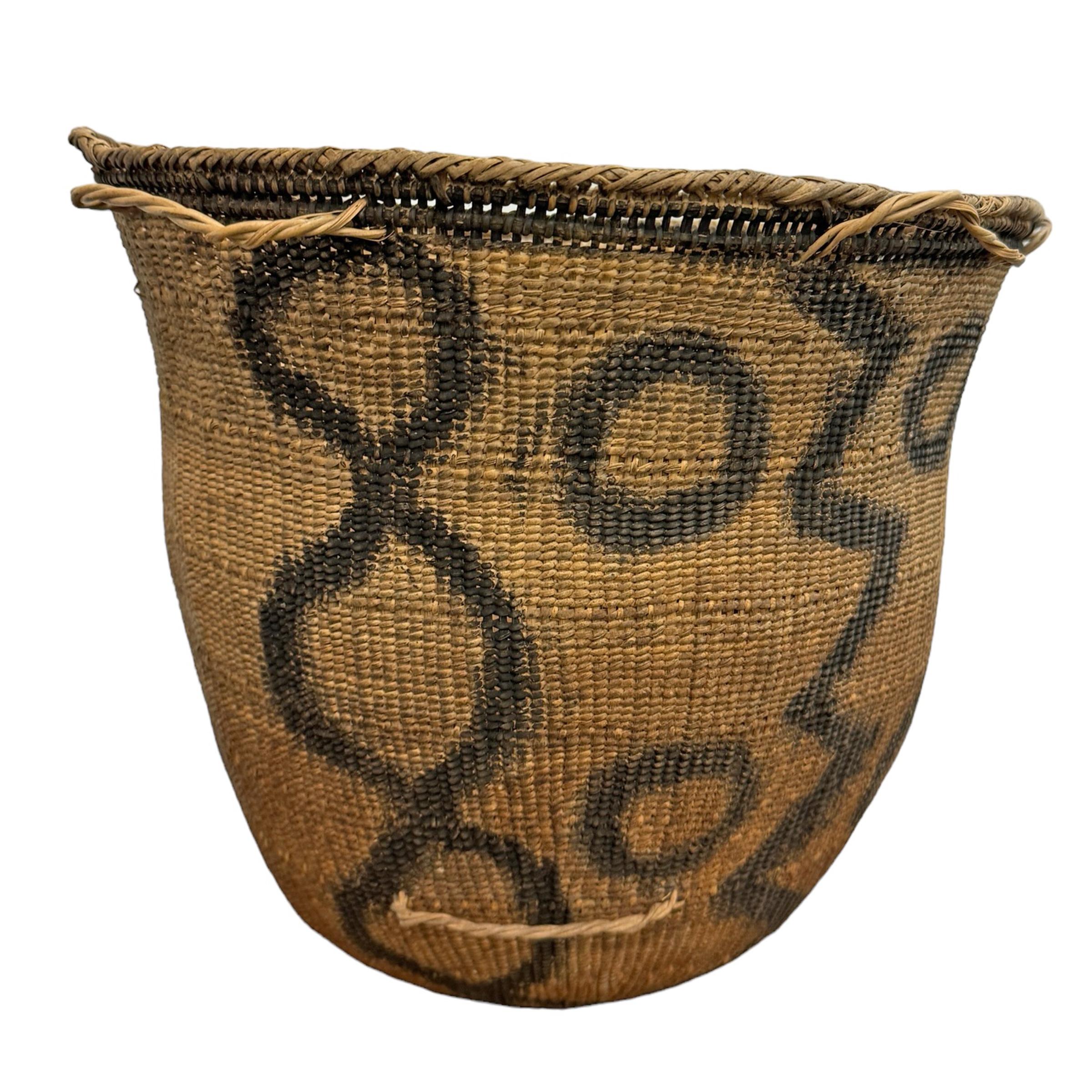 Brazilian 20th Century Yanomami Basket