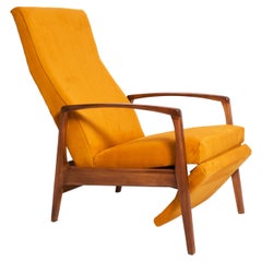 20th Century Yellow Fold-Out Armchair, Europe, 1960s