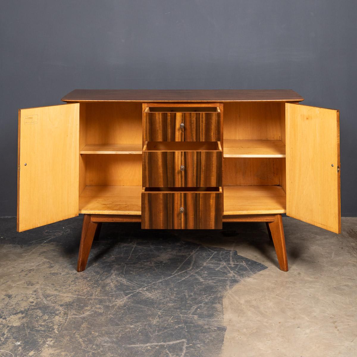 Scottish 20th Century Zebra Wood Sideboard by Morris of Glasgow, c.1950