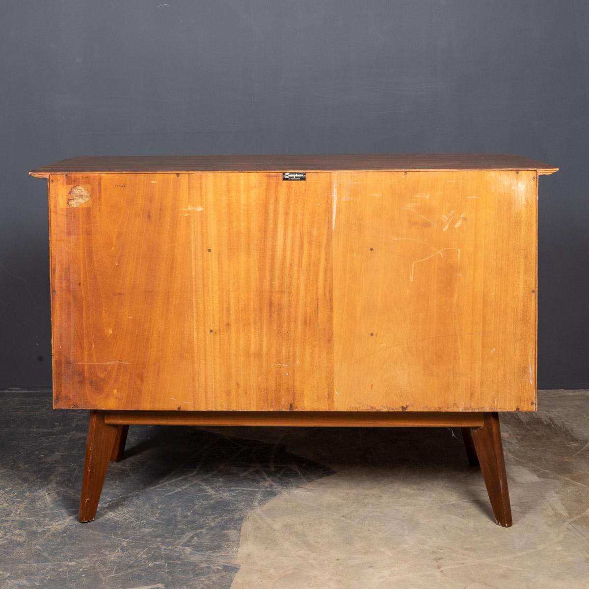 20th Century Zebra Wood Sideboard by Morris of Glasgow, c.1950 1