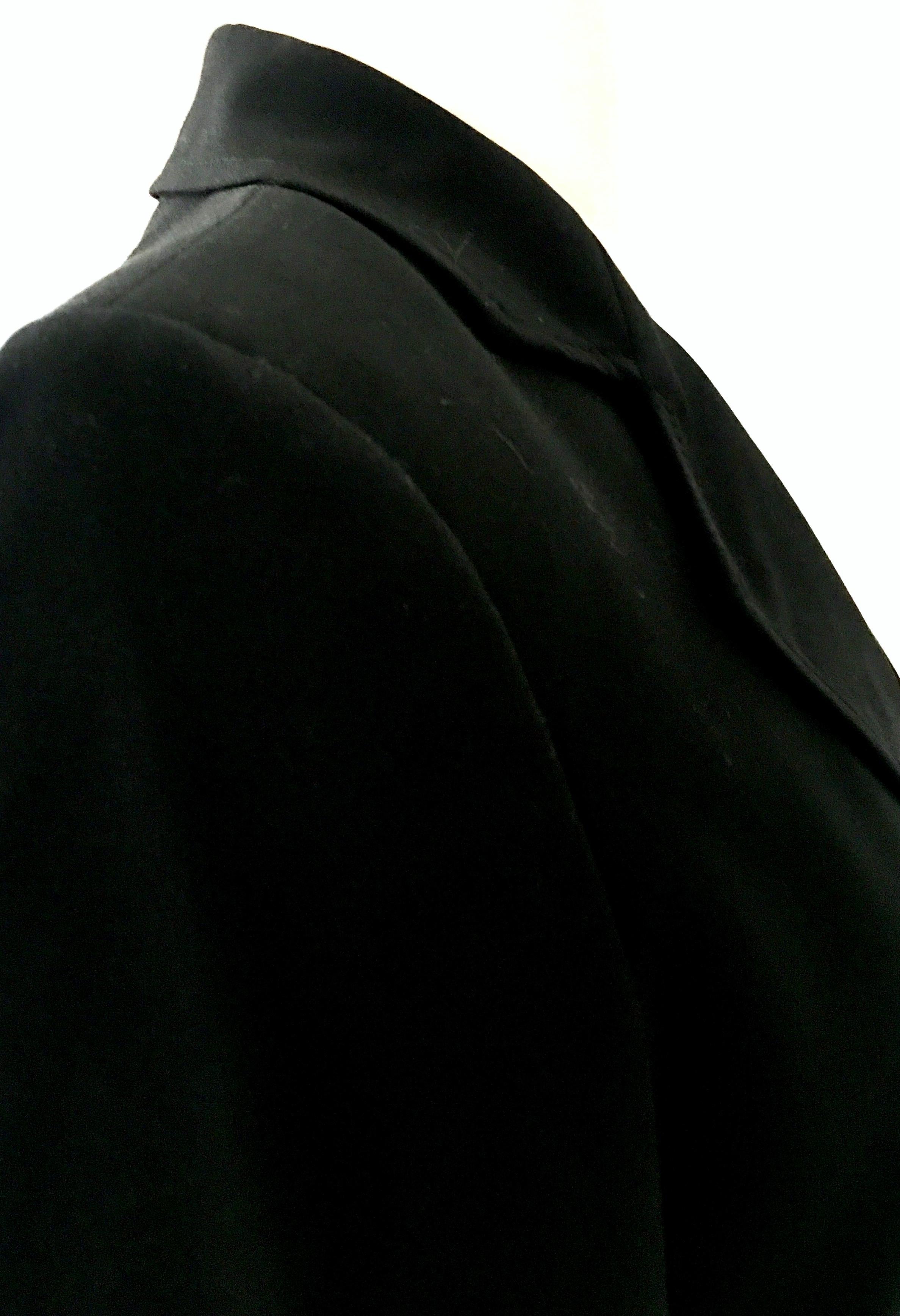 20th Christian Dior Paris Black Blazer Jacket For Sale 3